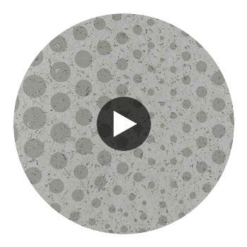Bella Prato Metallic Modern Dots on Cork | Phillipe Romano Circular Swatch | DW