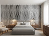 Bella Prato Metallic Modern Dots on Cork | Phillipe Romano - bedroom room setting