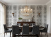 Bella Prato Metallic Modern Dots on Cork | Phillipe Romano - dining room room setting