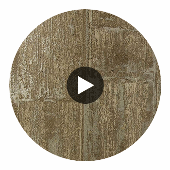 Bella Ravena Wood Metallic Cork Print | Phillipe Romano Circular Swatch | DW