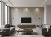 Bella Ravena Wood Metallic Cork Print | Phillipe Romano - living room room setting