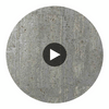 Bella Ravena Wood Metallic Cork Print | Phillipe Romano Circular Swatch | DW