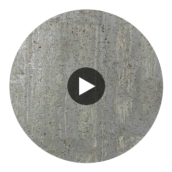 Bella Ravena Wood Metallic Cork Print | Phillipe Romano Circular Swatch | DW