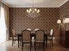 Bella Reggio Block Mica | Phillipe Romano - dining room room setting
