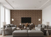 Bella Reggio Block Mica | Phillipe Romano - living room room setting