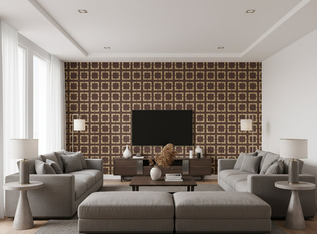 Bella Reggio Block Mica | Phillipe Romano - living room room setting