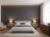 Bella Reggio Block Mica | Phillipe Romano - bedroom room setting