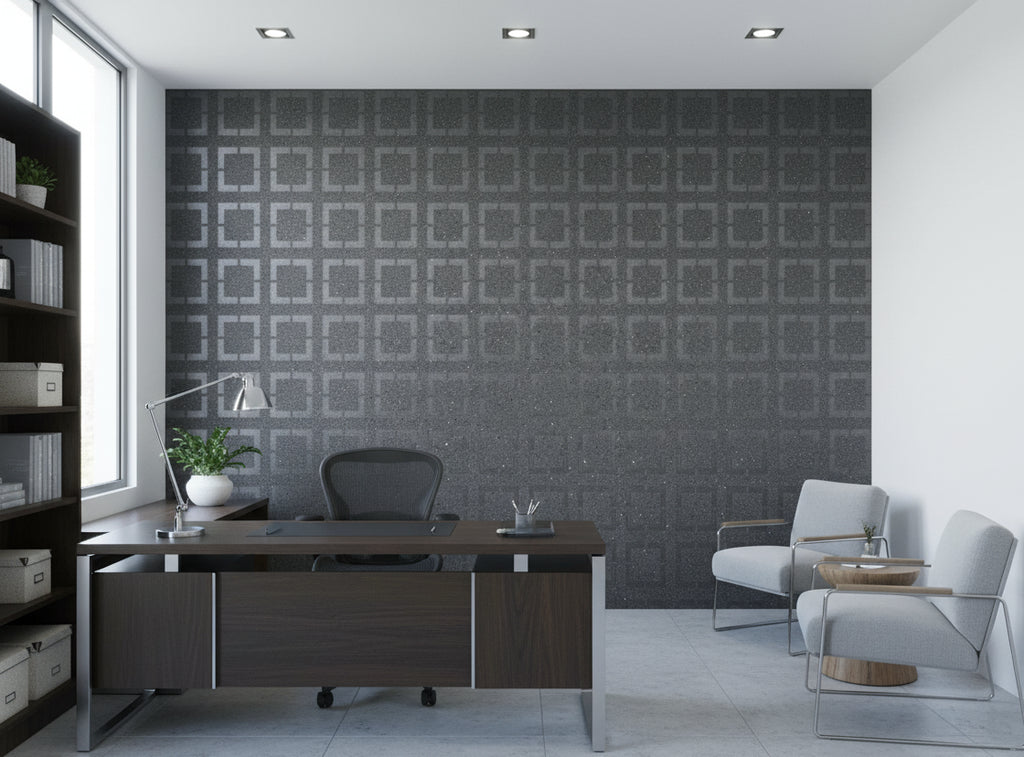 Bella Reggio Block Mica | Phillipe Romano - office room setting
