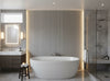 Bella Roma Mica Stripe | Phillipe Romano - bathroom room setting