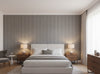 Bella Roma Mica Stripe | Phillipe Romano - bedroom room setting