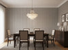 Bella Roma Mica Stripe | Phillipe Romano - dining room room setting