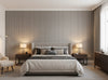 Bella Roma Mica Stripe | Phillipe Romano - bedroom room setting