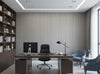 Bella Roma Mica Stripe | Phillipe Romano - office room setting