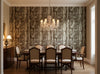 Bella Roma Mica Stripe | Phillipe Romano - dining room room setting