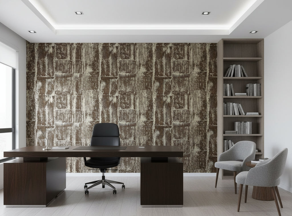 Bella Roma Mica Stripe | Phillipe Romano - office room setting