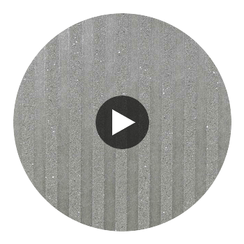 Bella Salerno Stripe Modern Mica | Phillipe Romano Circular Swatch | DW