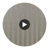 Bella Salerno Stripe Modern Mica | Phillipe Romano Circular Swatch | DW