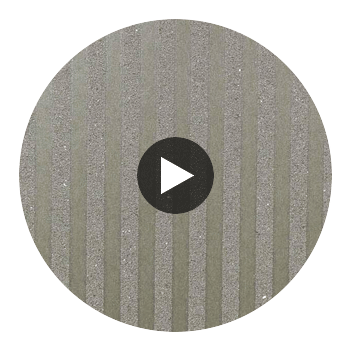 Bella Salerno Stripe Modern Mica | Phillipe Romano Circular Swatch | DW