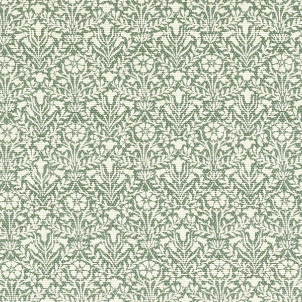 Bellflowers Weave Seagreen | Morris & Co.