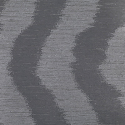 Bellisario Stripe Gunmetal | Romo Wallcovering