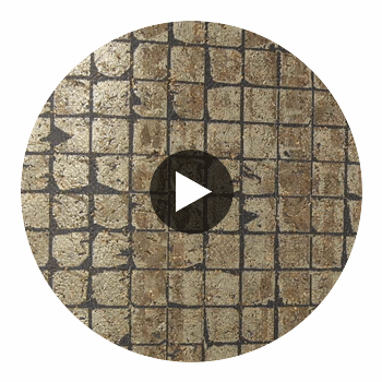Bellla Bologna Metallic Cork | Phillipe Romano Circular Swatch | DW
