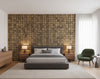 Bellla Bologna Metallic Cork | Phillipe Romano - bedroom room setting