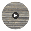 Benedict Canyon Sisal | Hollywood Wallcoverings Circular Swatch | Hollywood Wallcoverings