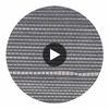 Benedict Canyon Sisal | Hollywood Wallcoverings Circular Swatch | Hollywood Wallcoverings
