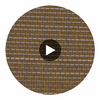 Benedict Canyon Sisal | Hollywood Wallcoverings Circular Swatch | Hollywood Wallcoverings
