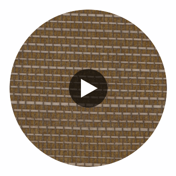 Benedict Canyon Sisal | Hollywood Wallcoverings Circular Swatch | Hollywood Wallcoverings