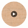 Benedict Canyon Sisal | Hollywood Wallcoverings Circular Swatch | Hollywood Wallcoverings
