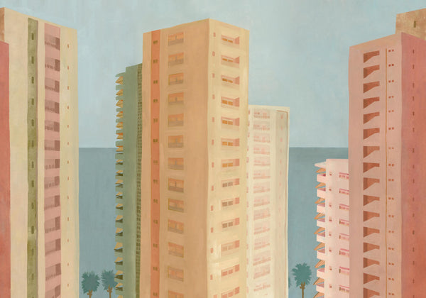 Benidorm Yellow Wallcovering | Tres Tintas