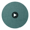 Berkeley Type II Vinyl | Hollywood Wallcoverings Circular Swatch | Hollywood Wallcoverings