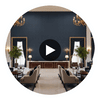 Berkeley Type II Vinyl | Hollywood Wallcoverings Circular Swatch | Hollywood Wallcoverings