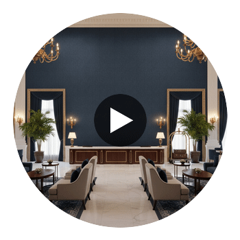 Berkeley Type II Vinyl | Hollywood Wallcoverings Circular Swatch | Hollywood Wallcoverings