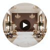 Berkeley Type II Vinyl | Hollywood Wallcoverings Circular Swatch | Hollywood Wallcoverings
