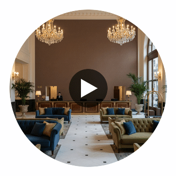 Berkeley Type II Vinyl | Hollywood Wallcoverings Circular Swatch | Hollywood Wallcoverings