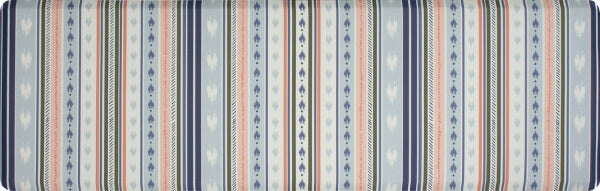 Berkley Blue Anti-Fatigue Comfort Long Mat | Jeffrey Stevens Wallcovering