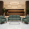 St. Eustatius - Sea Green Upholstered Sofa | Architectural Fabrics