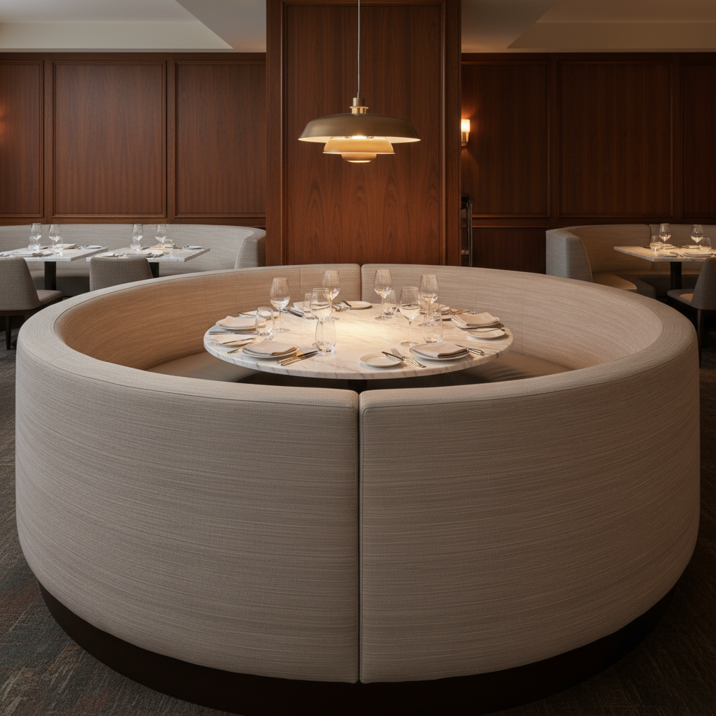 Treasure Beach - Cloud Upholstered Banquette | Architectural Fabrics