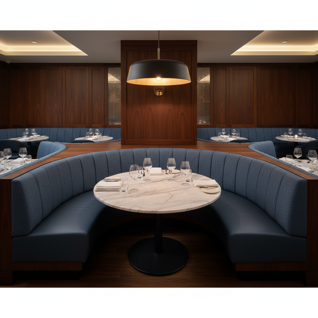Parrot Cay - Harbor Upholstered Banquette | Architectural Fabrics