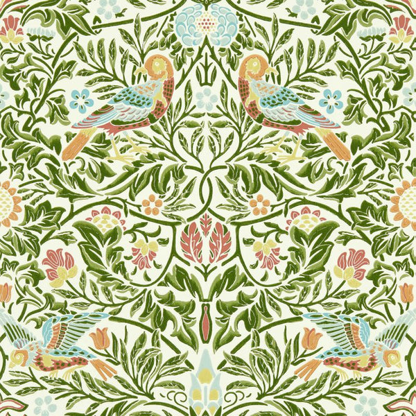 Bird Green Boughs Wallcovering | William Morris