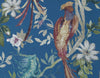 Bird Sonnet Royal Blue Wallpaper - Image 1