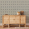 BIRDS PRINT BLACK ON NATURAL | Schumacher - Image 12