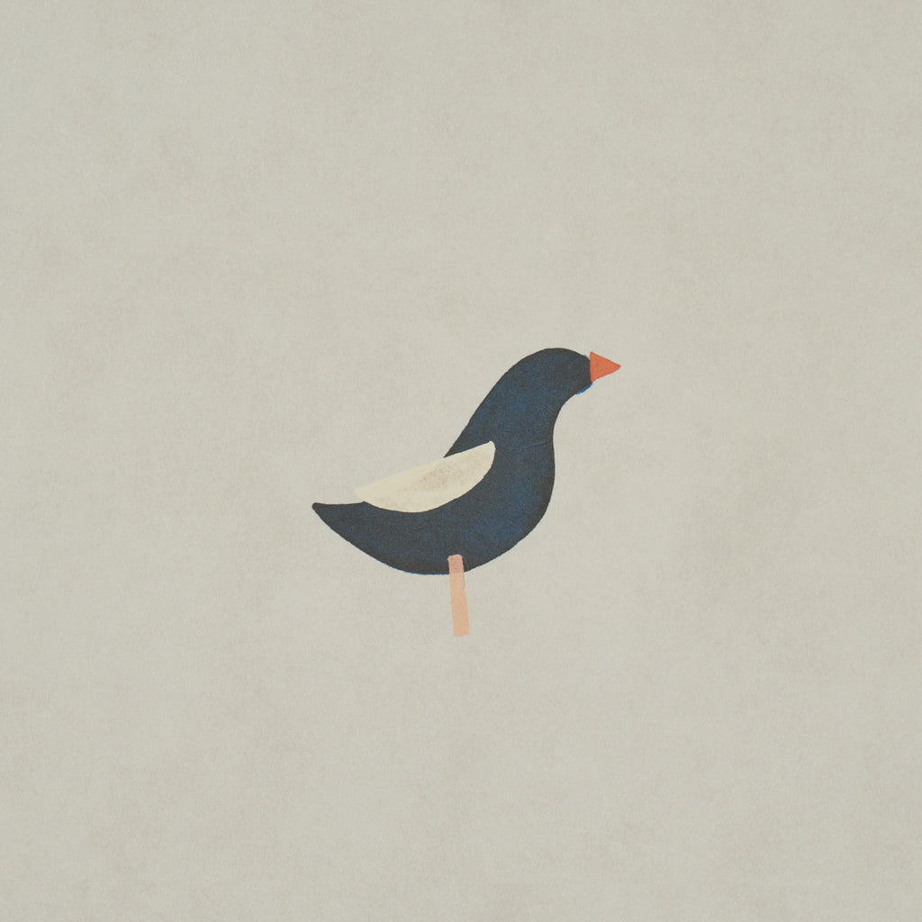 BIRDS PRINT BLACK ON NATURAL | Schumacher - Image 6