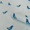 BIRDS PRINT NAVY ON SKY | Schumacher - Image 8