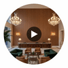 Biscay Bay Bourbon Wood Grain | Hollywood Wallcoverings Circular Swatch | Hollywood Wallcoverings