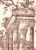 Les Pecheurs Toile, Bistre