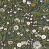 Black Marigold Forest Flower Peel and Stick Wallcovering | Jeffrey Stevens - Image 2