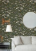 Black Marigold Forest Flower Peel and Stick Wallcovering | Jeffrey Stevens - Image 3